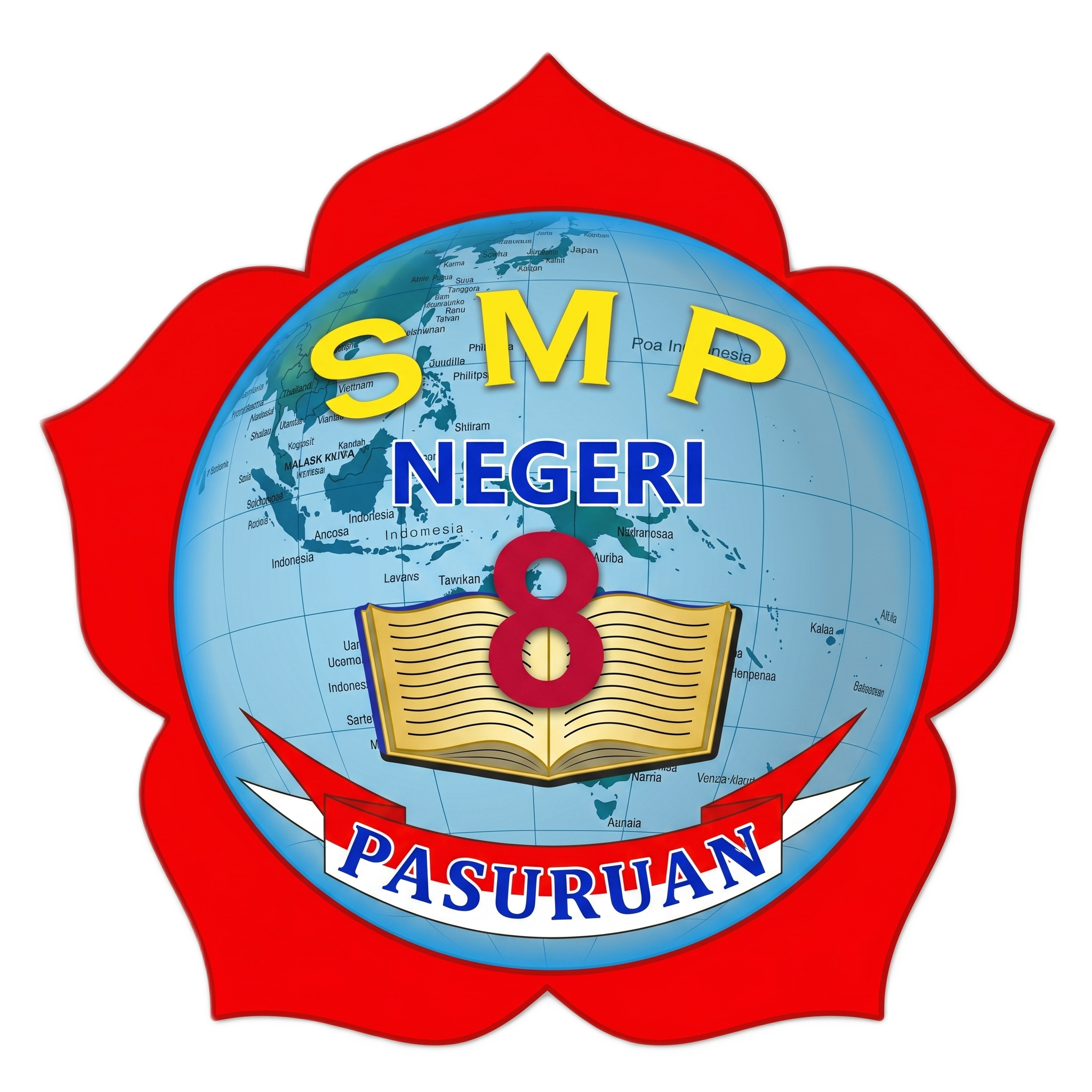 Logo SMP Negeri 8 Pasuruan